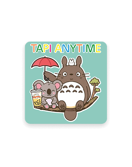 Coffee Anytime: 3Д наклейки